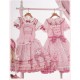 Mademoiselle Pearl Sanrio Cinnamoroll Cherry Themed Blouse Cutsew JSK and OP(Reservation/2 Colours/Full Payment Without Shipping)